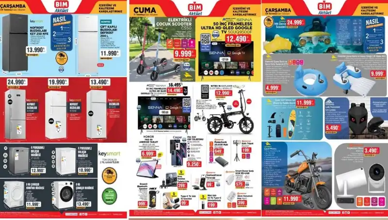 BİM'de Elektronik Ürün Fırtınası: Yaz İndirimleri Başladı!