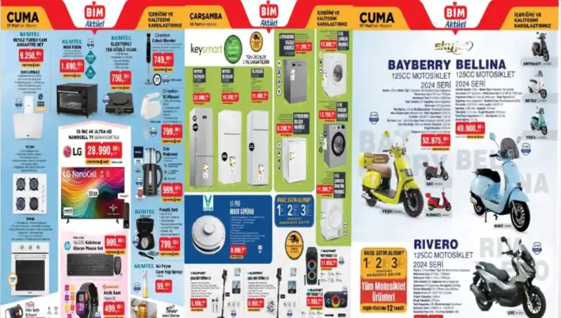 BİM'de Harika İndirimler 4-7 Mart Tarihleri Arasında Başlıyor!