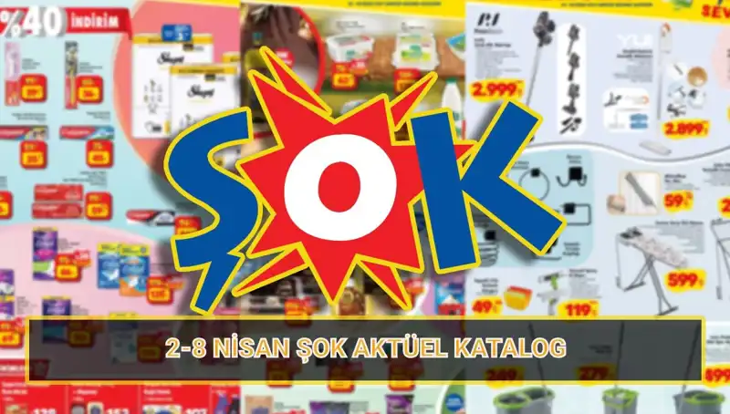 Raflarda! ŞOK 2-8 Nisan Kataloğunda Hangi Ürünler Var?