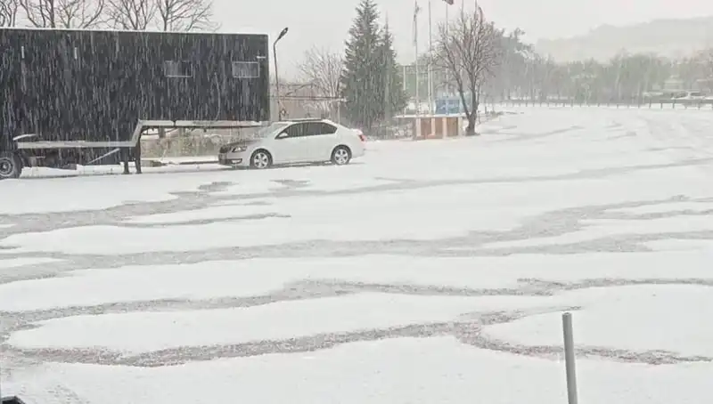 Tekirdağ'da Ceviz Büyüklüğünde Dolu Yağışı Şoku Yaşandı!