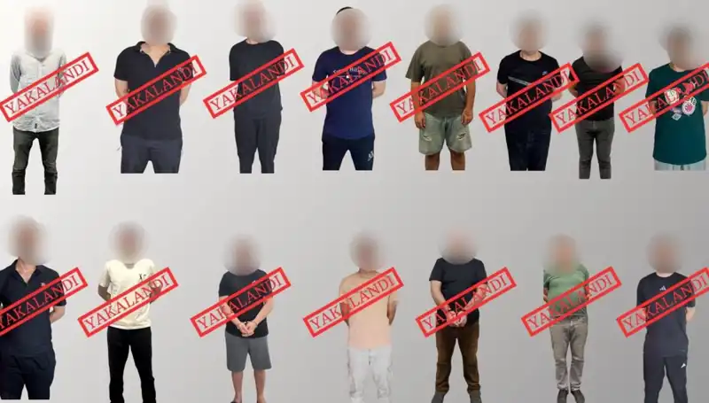 Kırmızı Bültenle Aranan 14 Kişi Yakalandı: Suç Ortakları Çözüldü!