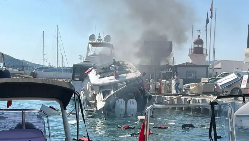 Bodrum'da Tekne Patladı: Tatilcileri Şoke Eden Olayın Ayrıntıları